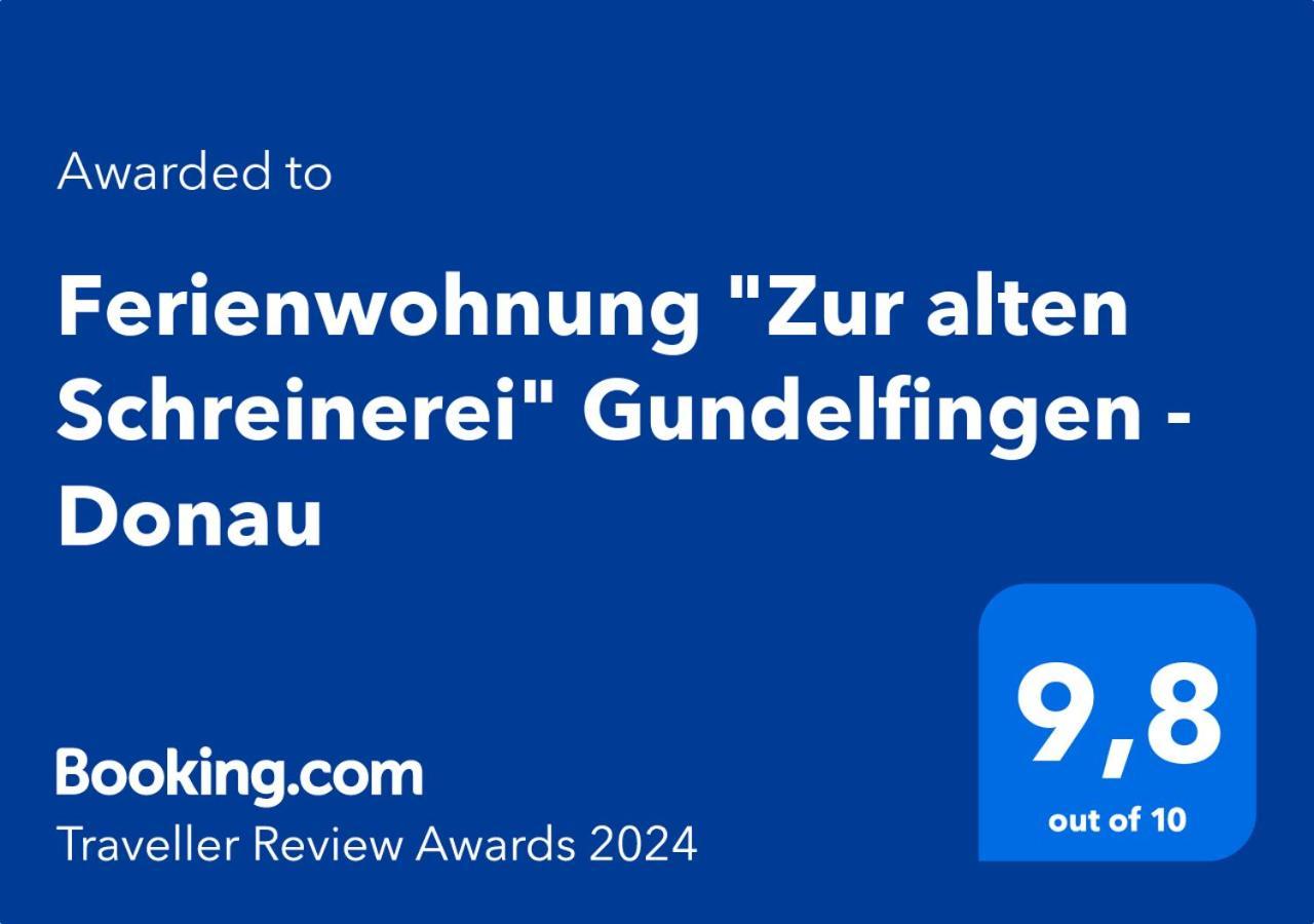 Ferienwohnung Zur alten Schreinerei Gundelfingen an der Donau Exterior foto