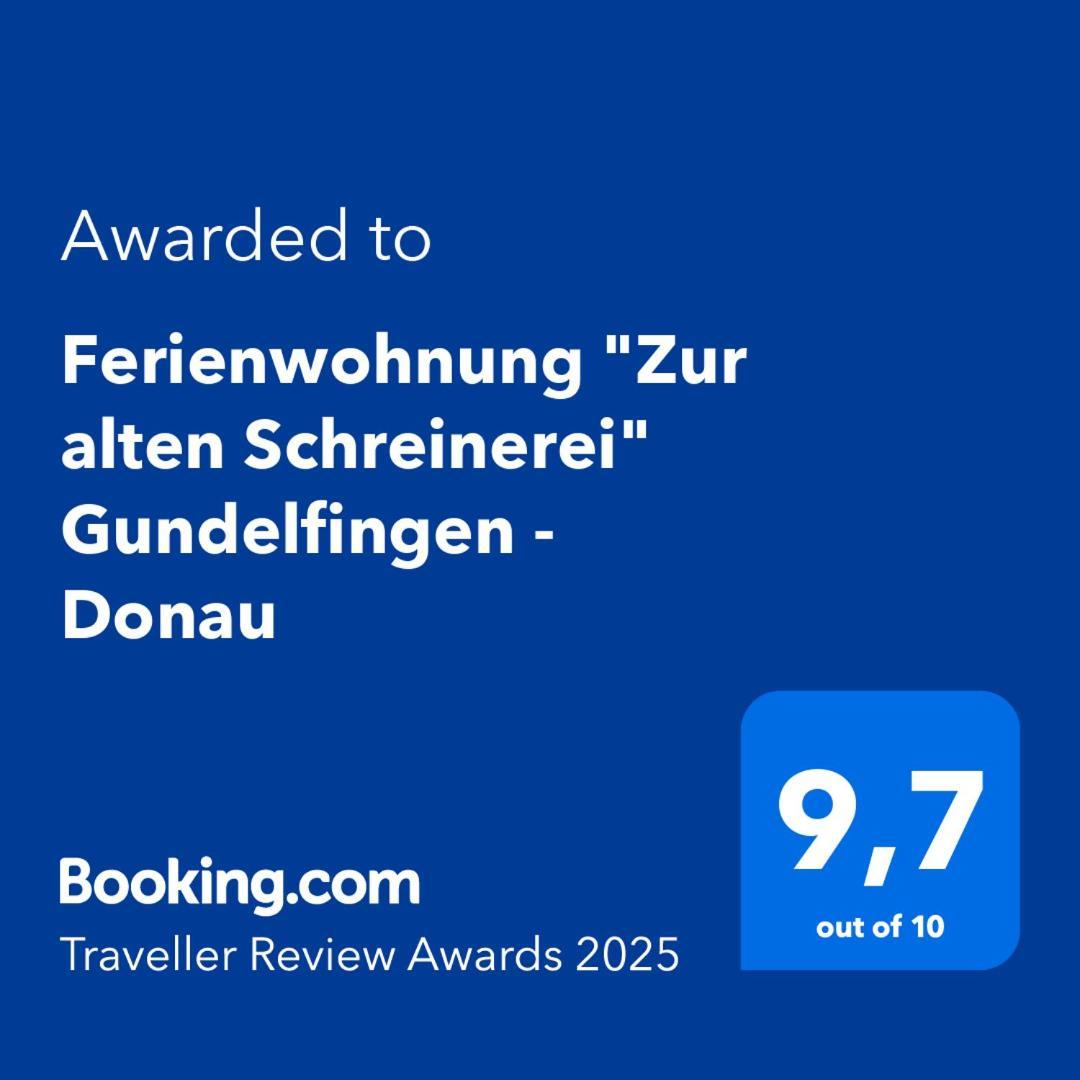 Ferienwohnung Zur alten Schreinerei Gundelfingen an der Donau Exterior foto